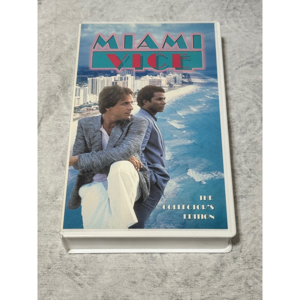 Miami Vice The Collector's Edition VHS Calderone's Return Part 1 & 2 1997